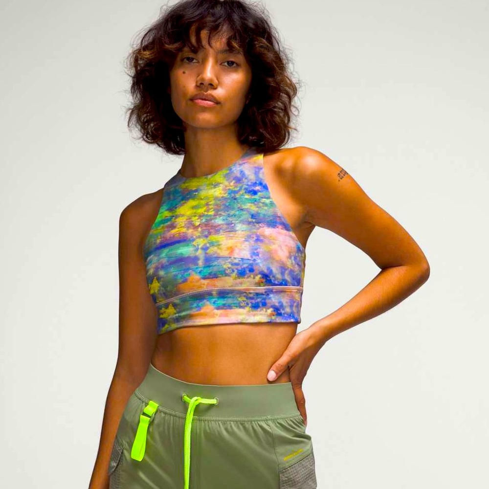 Lululemon altered nature longline bra 8